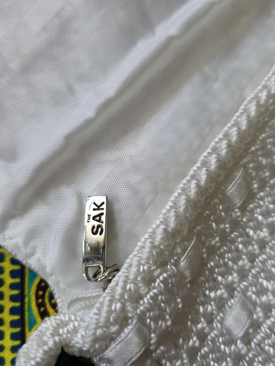 The Sak White Crochet Crossbody with Braided Strap - Picture 6 of 6